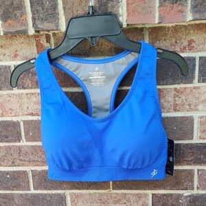Blue Sports Bra New With Tags